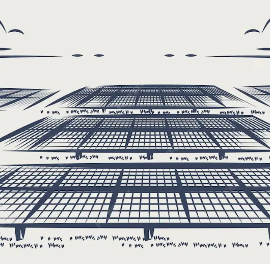 Solar String Layout Design solar CAD service